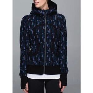 Lululemon Scuba Stained Glass Full Zip Hoodie